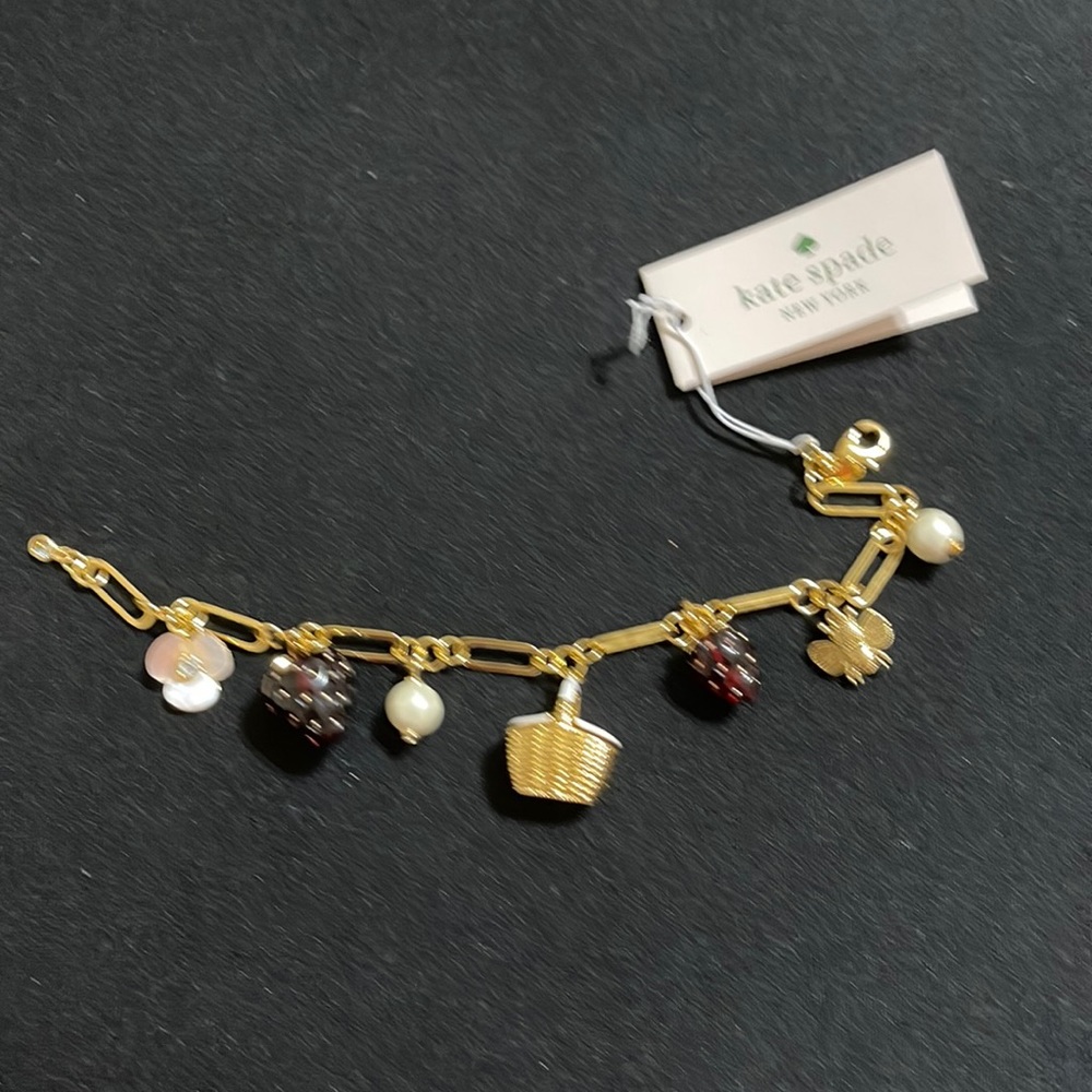 NWT Kate Spade Picnic Perfect Bracelet